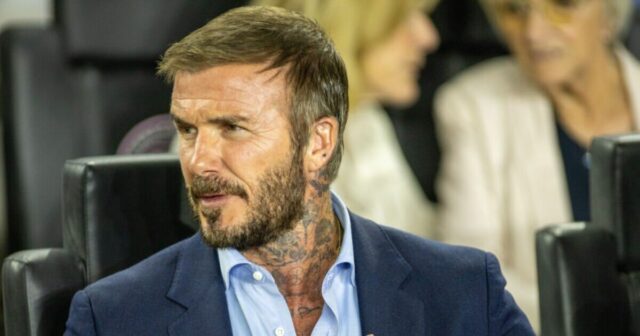 David Beckham poškodil zvyk, pretože bývalý spoluhráč z Man Utd David Beckham poškodil zvyk, pretože bývalý spoluhráč z Man Utd prestal pracovať|Futbal|Športová aktivita