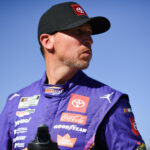 Denny Hamlin riadi #11 Toyota Camry v Joe Gibbs Racing - Zdroj: Imagn