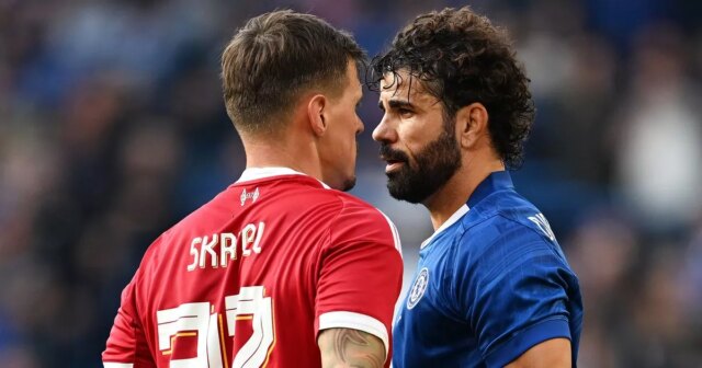 Diego Costa sa týka upgrade po vládnutí boja s bývalými Martin Skrtel a Diego Costa