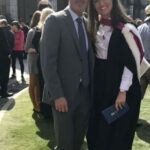 Caragh Keane (vpravo) odhalila, ako jej pomohol jej otec Roy Keane (vľavo)