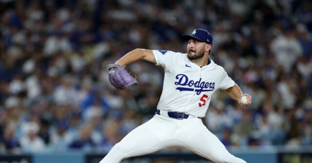 Dodgers' bullpen dostal zásah, Alex Vesia zo zostavy Globe Collection Dodgers' bullpen dostal zásah, Alex Vesia zo zostavy Globe Collection