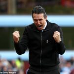 Unai Emery oslavoval ako oživenie Aston Villa pokračovalo víťazstvom 2-1 nad Burnleym