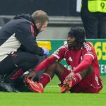 Jeremie Frimpong je nastavený na dlhší čas na postrannú čiaru a zasiahne tak Liverpool
