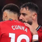 Bruno Fernandes sa rozpráva s Matheusom Cunhom