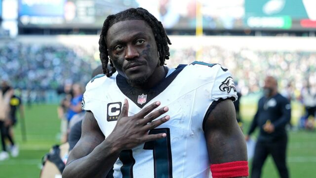 Eagles 'AJ Brown vyčistí správy o vírusových sociálnych médiách po výhre 4. týždňa víťazstva 

