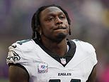 Eagles zasiahli so značným následkom zranenia, keď bol AJ Brown Eagles zasiahli so značným následkom zranenia, keď bol AJ Brown vyradený pred vhadzovaním New york city Giants