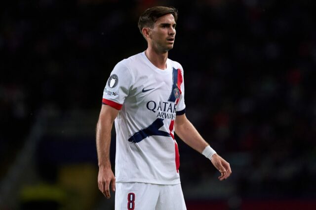 Fabian Ruiz sa prihlási s rozsiahlym kontrolným zoznamom poškodených hráčov PSG 

