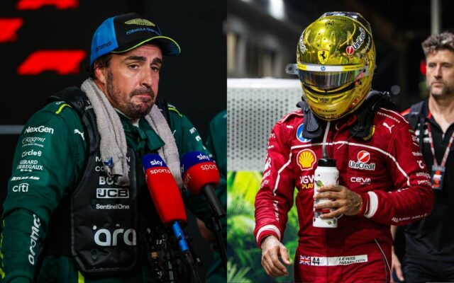 Aston Martin's Fernando Alonso pred Grand Prix v Singapure 2025 F1 - Zdroj: Getty