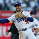 Finalista obálky Gold Handwear Mookie Betts, ktorý sa postavil (a zaútočil), má Dodgers pripravených na presun