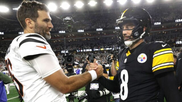 Flacco nájde klasický druh, keď Bengálci vyhrávajú súboj 40-tich QB 

