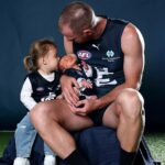 Bývalá hviezda Calrton AFL Sam Docherty čelila mnohým výzvam, vrátane toho, že dvakrát bojovala s rakovinou semenníkov