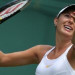Francúzsky tenisový hráč Oceane Dodin na obrázkoch