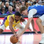 Gabe Vincent je teplý z 3. prehry Lakers v predsezónnej prehre