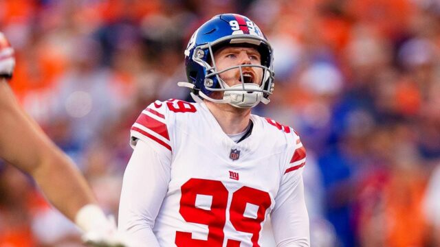 Giants launch twist Jude McAtamney po vynechaní ďalších faktorov vs. Broncos 

