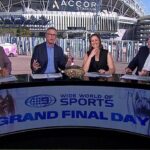 Zdalo sa, že športový moderátor Nick Mcardle stratil hlas počas Footy Grand Final pokrytie