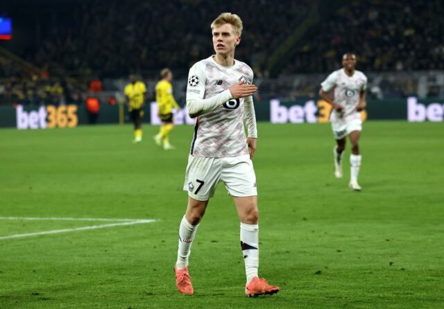 HRÁČSKÉ SKÓRE|Nantes 0-2 Lille: Hákon Arnar Haraldsson a Hamza Igamane La Maison Jaune náchylní na chyby 

