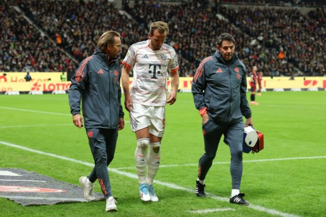 Harry Kane ponúka England Health and Fitness Epgrade po významnom vystrašení zranenia Bayern Mníchov 

