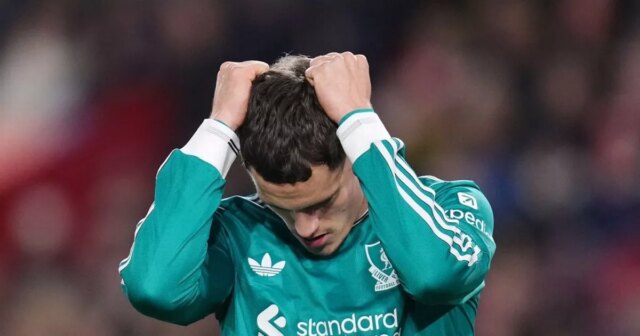 Hráč Liverpoolu skóroval proti Brentfordu, ktorý pozostával z strašidelného programu Liverpool bol v sobotu opäť porazený