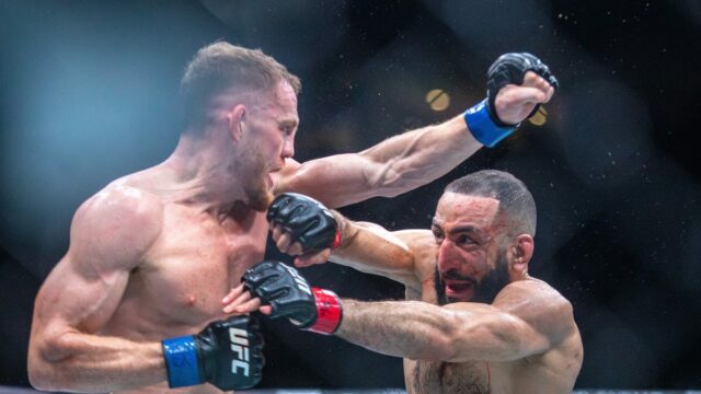 Ian Machado Garry slzy Belal Muhammad pre techniku ​​pri strate titulu UFC 

