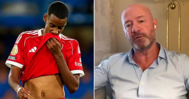Informácie o Liverpoole: Rozsudok Alana Shearera hovorí o množstvách, keď Hugo Ekitike a Alexander Isak z Liverpoolu počas zápasu Premier League medzi Liverpoolom a Manchestrom United na Anfielde 19. októbra 2025 v Liverpoole v Anglicku