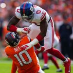 Informácie o NFL: Brian Burns z Giants pri poslednej jazde vyteká z ochranného systému