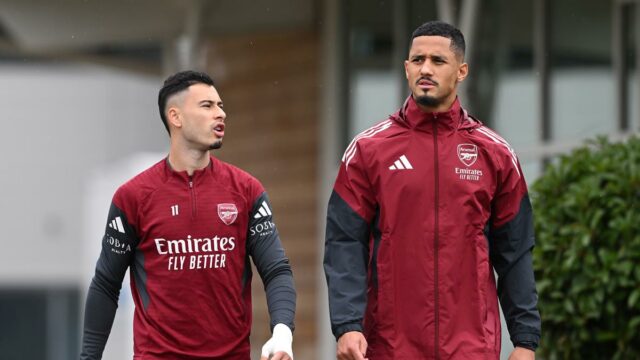 Informácie o zranení v súprave nástrojov: Saliba, Martinelli vylúčení zo Informácie o zranení v súprave nástrojov: Saliba, Martinelli vylúčení zo zápasu Organizácie Mug vs Brighton