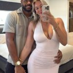 Delphins Fullback Hamiso Tabuai-Fidow a jeho bývalý, nrlw plagát Girl Jaime Chapman (na obrázku spolu) sa od škandalózneho konca svojho vzťahu vydal veľmi odlišné cesty v živote