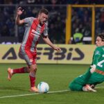 Jamie Vardy strelil v sobotu svoj prvý gól v Serie A po štvorzápasovom čakaní