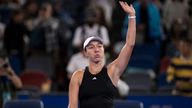 Jessica Pegula uvádza 

