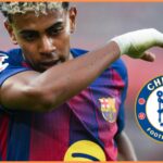 Estevao Willian oslavuje gól za Chelsea