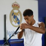 Jude Bellingham sa vrátil do výcviku Real Madrid po tom, čo bol úbohý pre najnovší anglický tím