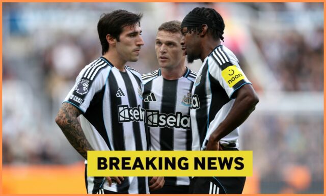 Juventus načrtnutie zimných mesiacov Raid na Newcastle United pre Sandro Tonali 

