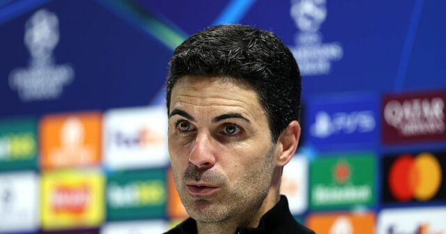 Mikel Arteta videl, ako jeho tím Arsenal zničil Atletico Madrid
