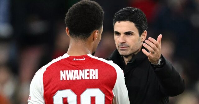 Každé slovo, ktoré Mikel Arteta povedal o Brightone, Dowman, Harriman-Annous, Mikel Arteta, manažér Arsenalu, čelí médiám po víťazstve nad Brightonom v Ligovom pohári