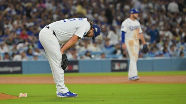 Kershaw sa zamrmlal, keď Dodgers odmietol videohru 3 z NLDS 

