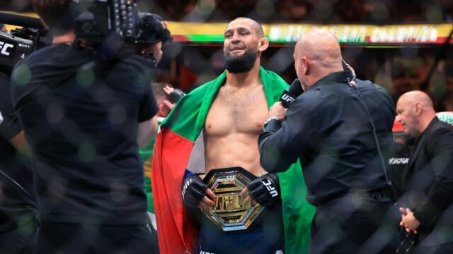Khamzat Chimaev Soyse Stišlá ako možnosti vs. Alex Pereira, túži po druhom titule UFC 

