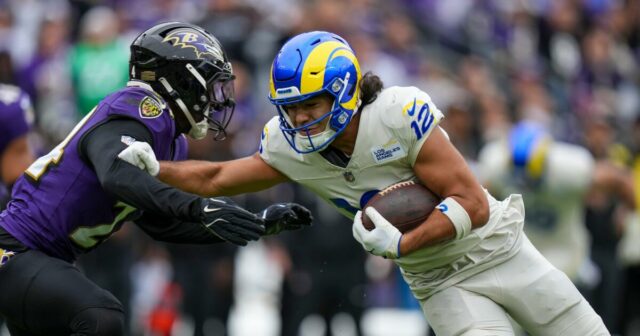 Kmeň členkového kĺbu Puka Nacua by ho mohol udržať mimo Rams vs. Jaguars 

