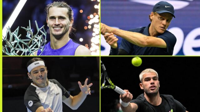 Koľko faktorov klesá Carlos Alcaraz, Jannik Sinner, Alexander Zverev? Koľko faktorov klesá Carlos Alcaraz, Jannik Sinner, Alexander Zverev?