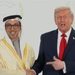 Sheikh Mansour a prezident USA Donald Trump