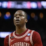 NCAA Basketbal: NCAA Tournament West Regional-Arkansas v Texas Tech