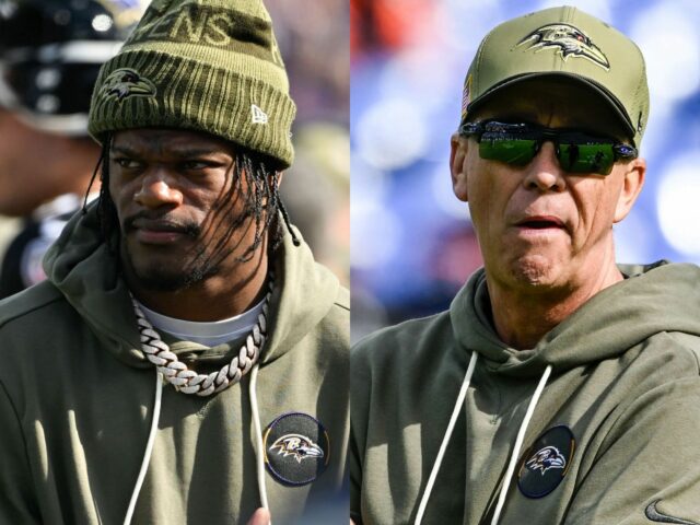 Lamar Jackson dostáva úprimné správy o nešťastí s Ravens OC logo pochodového šialenstva