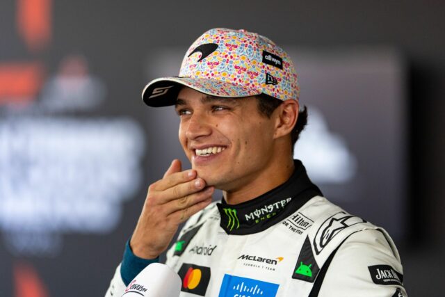 Lando Norris odhaľuje tajnú techniku, ktorú používa pri certifikácii po Lando Norris odhaľuje tajnú techniku, ktorú používa pri certifikácii po tom, čo ochránil vedúceho McLarenu v F1 mexického všeobecného praktického lekára