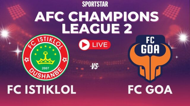 Live IsTiklol vs FC GOA Hodnotenie, AFC Champions Organizácia 2: Začiatok plánov, najnovšie aktualizácie, výkop o 19:15 IST 


