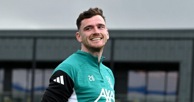 Andrew Robertson z Liverpoolu 