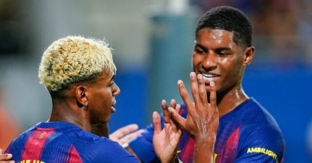 Marcus Rashford prišiel do Barcelony v lete z Manchestru United na hosťovanie