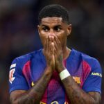 Marcus Rashford vyzerá prekvapene