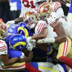 Matthew Stafford nemôže chrániť Rams v prekvapivej strate nadčas na 49ers