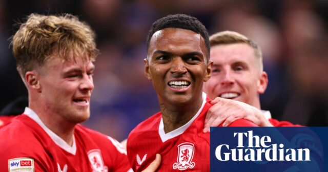 Middlesbrough sa dostal na čelo šampióna po tom, čo Whittaker zanechal značku proti Ipswichu|Middlesbrough 

