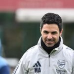 Tréner Arsenalu Mikel Arteta