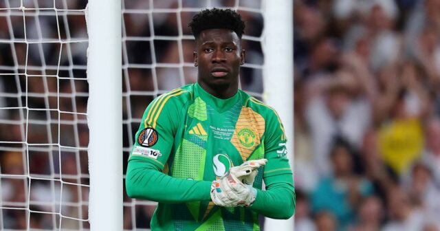 Muž UTD Flop Andre Onana založený na nezvratným prevode jednoducho týždne po významnom financovaní dovolenky 

